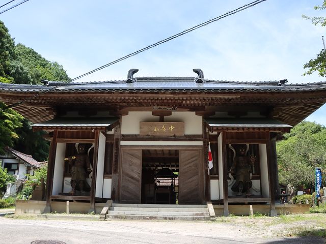 仁王門_峯寺