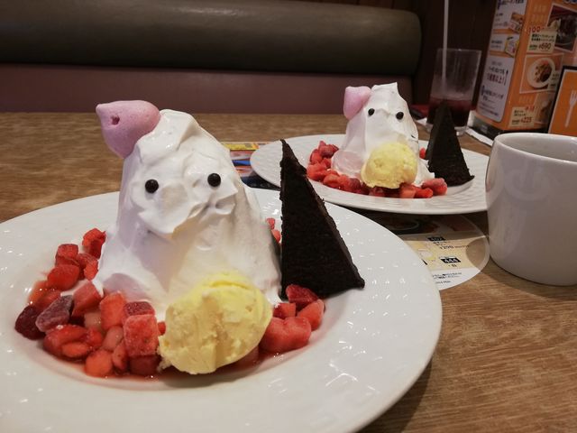 ちょっとお顔が崩れちゃったみたい_ココス自治医大前店