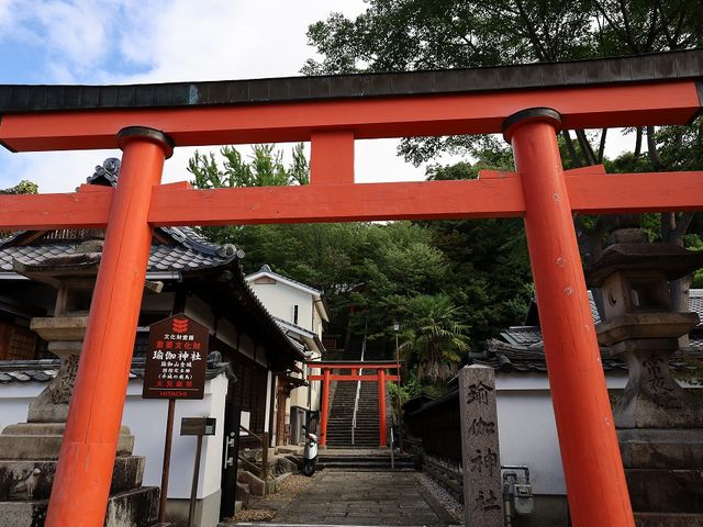 鳥居。_瑜伽神社