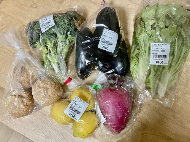本日の戦利品_道の駅かなん