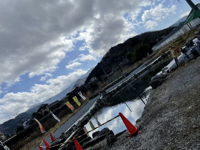 釣り堀_中伊豆フィッシュファーム マス釣り場