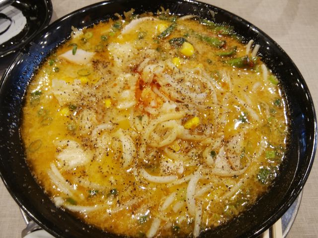 本当に美味しい「黄金の味噌ラーメン」です。_らあめん花月嵐西葛西メトロセンター1番街店
