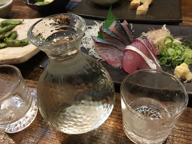清水さばの刺身_藁焼き鰹たたき 明神丸 帯屋町