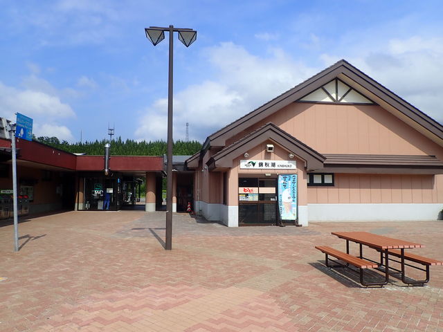 外観_錦秋湖サービスエリア