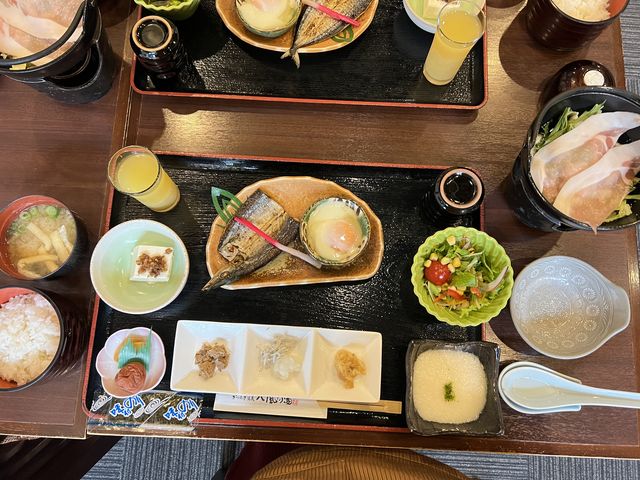 朝食_かつらぎ温泉 八風の湯