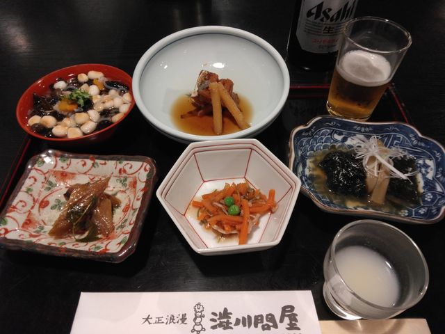 わくわくする楽しさです、このコース料理は。_渋川問屋