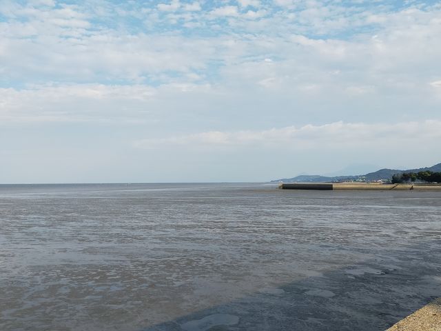 どこまでも続く干潟_有明海の干潟(肥前鹿島干潟)