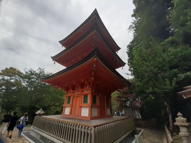 間近で撮影_竹生島宝厳寺三重塔