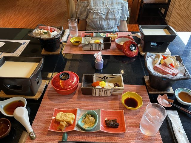 どれも美味しい!ドリンクも付いてます_本格湯波懐石 日光星の宿