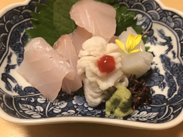 お刺身三点盛り_日生割烹上内