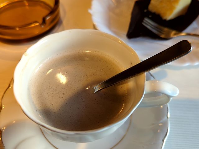 この日は、ウインナーコーヒーをいただきました。_カトレア