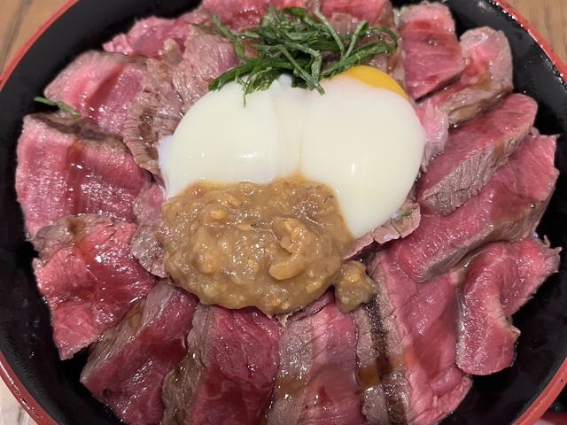 極みあか牛丼大盛り♪(2,280円)ご飯350g_うしとさかな