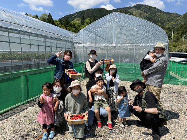 孫が全員集合し、とても楽しい体験会でした。_おおのきファーム