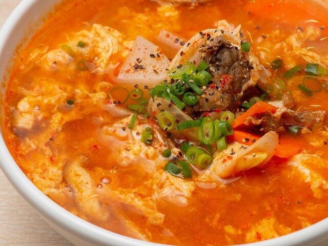 カルビスープ。_ときわ亭 名駅三丁目店