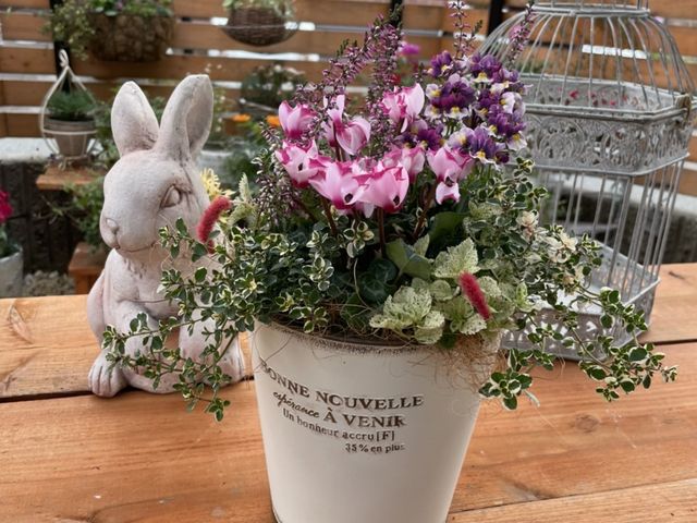 こじんまり可愛く仕上がりました_CUCU FLEUR