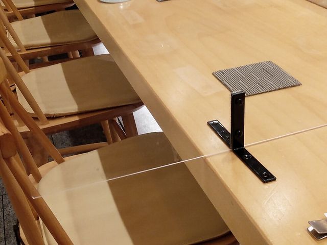 カウンター席_旬魚・酒房 寿司処こうや 仙台駅中すし通り店