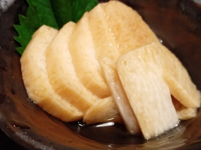 長芋醤油漬け・500円_山 伏見店 ワンランク上の世界の山ちゃん