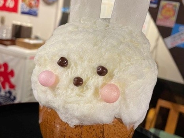 女性・子供に人気の、白もこんこ_甘味処雪屋Conco