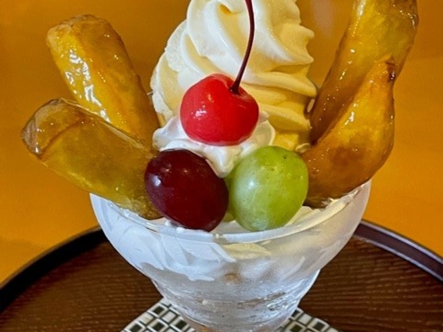 黄金大学いもパフェ_甘味処雪屋Conco
