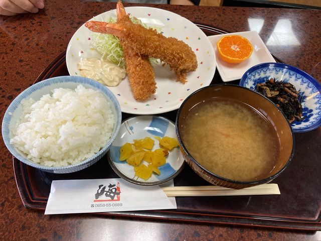 エビフライ定食_魚料理 海