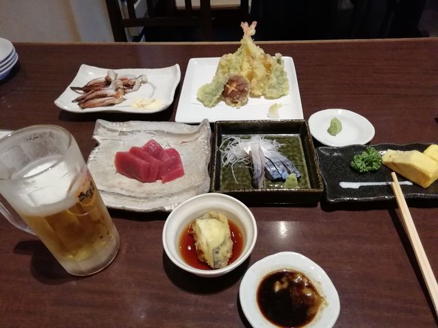 マグロの刺身がおいしい。_きくよ食堂 ベイエリア店