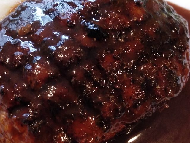 グリルハンバーグ_洋食屋 綺・Luck
