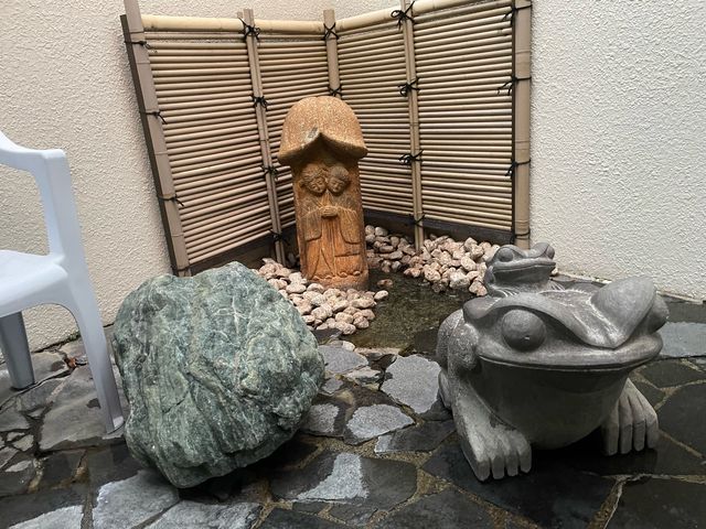露天風呂に!子宝♪♪_宏池荘