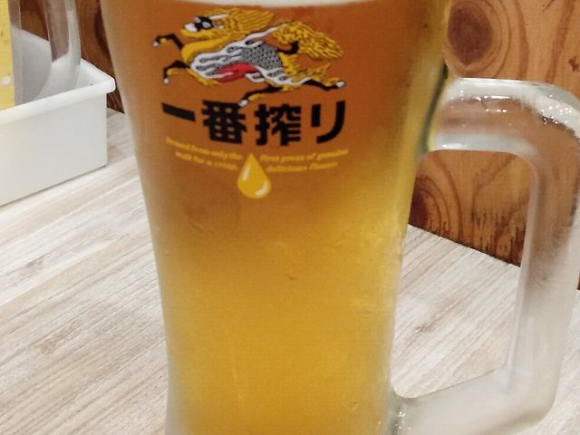 生ビール_磯丸水産 名駅3丁目店 海鮮 居酒屋