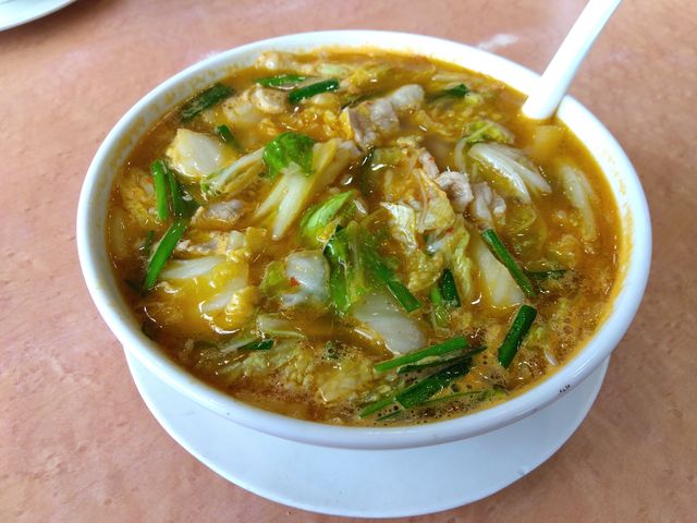 シンプルなスタミナラーメンです。_天理スタミナラーメン 法隆寺店