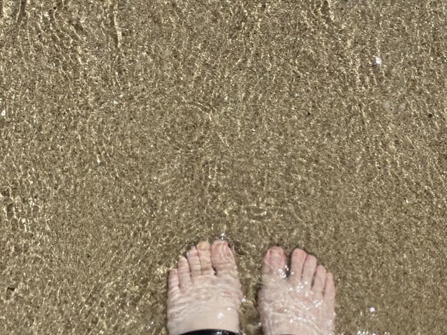 海が綺麗でした。でも砂がちょっと痛かったかも。_フロリックシーアドベンチャーパーク淡路島