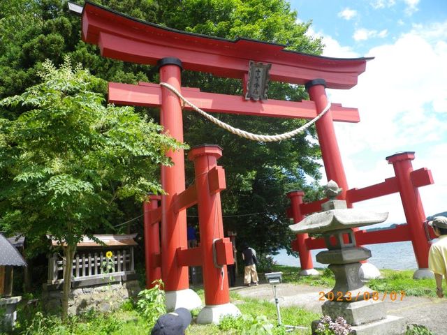 宇賀神社_野尻湖ライングループ