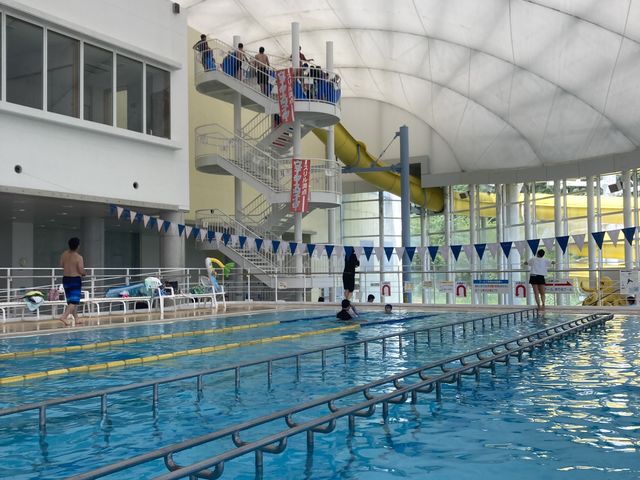 身長120センチからできるスライダーがあります。_やくらいウォーターパーク