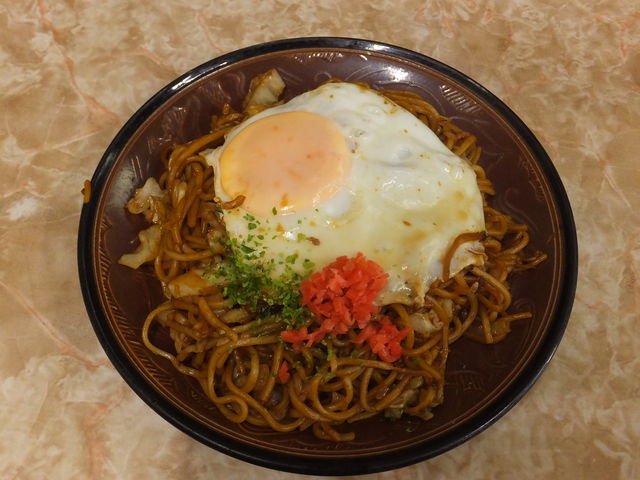 素朴な味の焼きそば_ちとせ