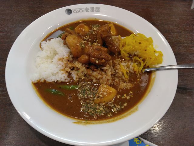 「マッサマンスパイスカレー」です。_カレーハウス CoCo壱番屋 西葛西駅北口店