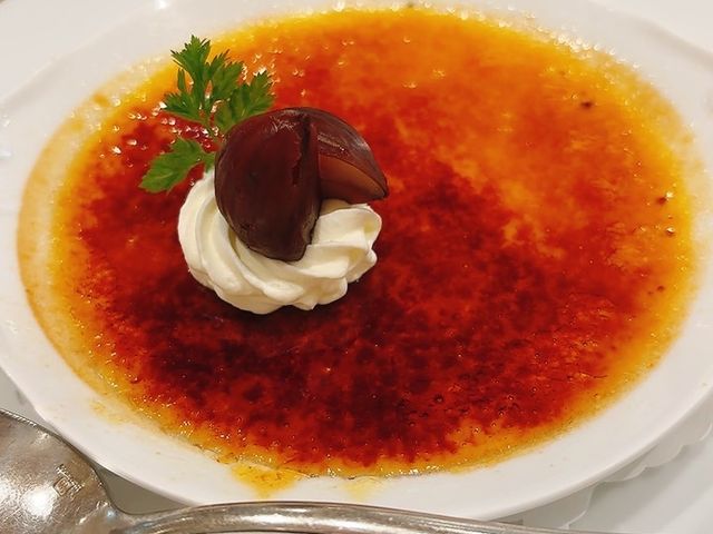 カボチャのブリュレ_ホテルオークラ東京ベイ