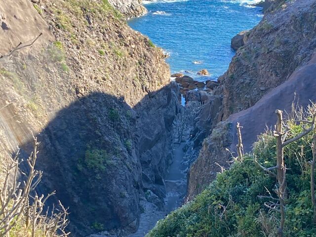 上り下りは結構きつい。_地鉈温泉