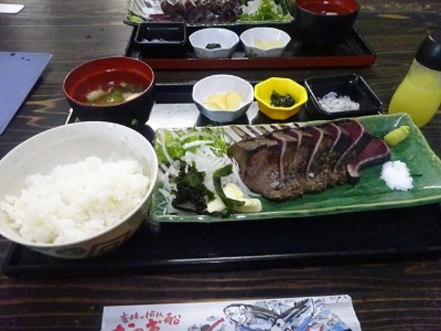 かつおたたき定食_土佐かつおタタキ道場