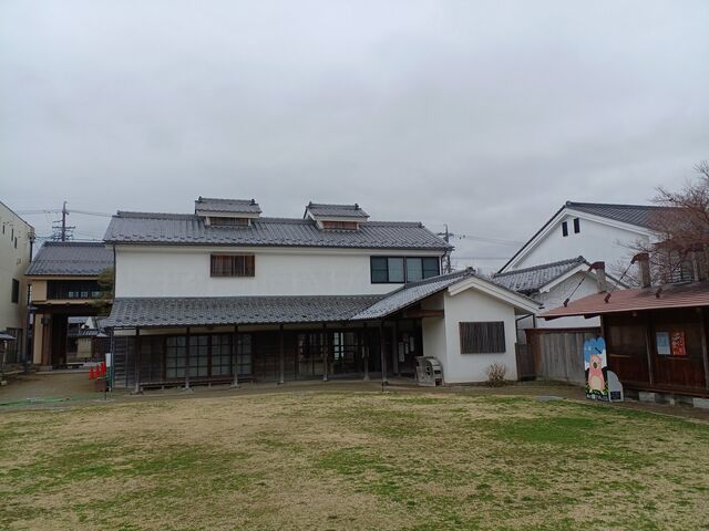 裏庭から見た町屋館_北国街道ほんまち町屋館