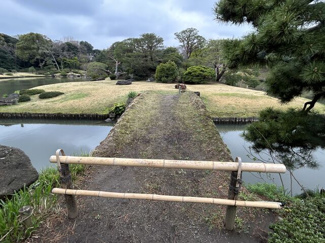 今は閉鎖されています。_六義園 田鶴橋