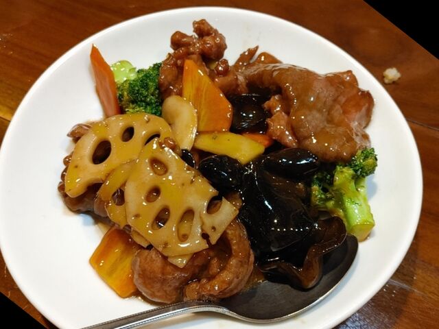 野菜と牛肉_TINGTANGTANG 新浦安店