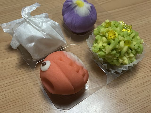 季節の和菓子_杵屋 和菓子づくり体験