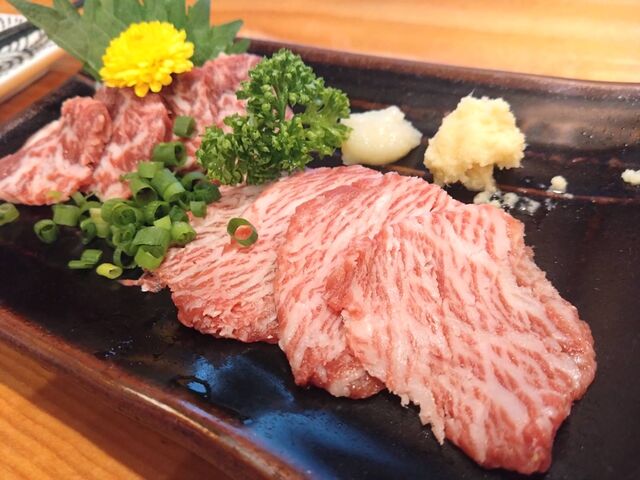今まで食べた馬刺しの中で一番美味しかったです。_魚魚亭 諏訪