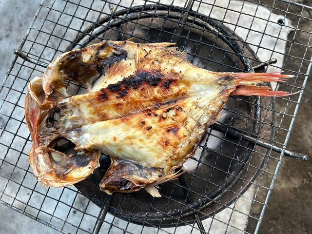 これで金目鯛の炊込みごはんも作りました。_伊豆オレンヂセンター