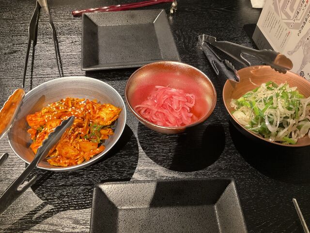 前菜_焼肉 一心たん助 目黒店