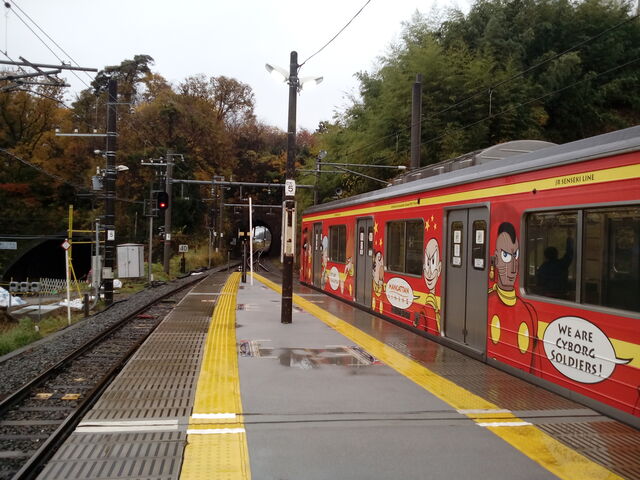 松島海岸駅で。_日本三景 松島