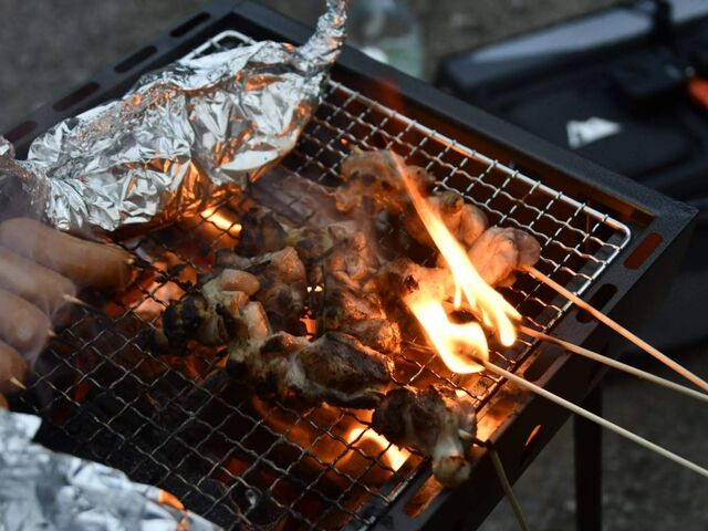 自分達で好きな焼き具合で調節できるので美味しかった!_FARM&RETREAT BANDAI