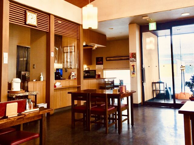 お店の中です_天馬軒