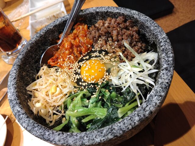 石焼きばんげ丼_焼肉ホルモンばんげ 座間駅前店