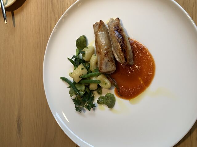 メインは選べます 魚にしましたが美味しかったです_イビススタイルズ名古屋 Market St.