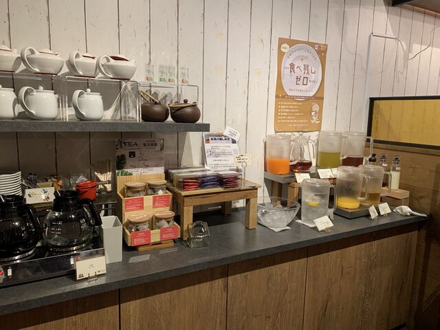ドリンクコーナー_ホテルウィングインターナショナルセレクト名古屋栄